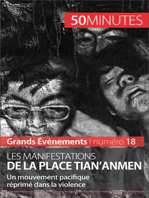 cover image of Les manifestations de la place Tian'anmen